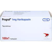 Prograf 1 mg Hartkapseln, 100 st, Originalis B.V.