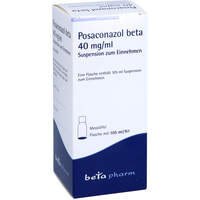 Posaconazol beta 40 mg/ml Suspension zum Einnehmen, 105 ml, betapharm Arzneimittel GmbH