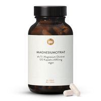 MAGNESIUMCITRAT Kapseln, 120 st, Sunday Natural Products GmbH