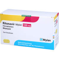 Ritonavir Mylan 100 mg Filmtabletten, 90 st, Eurimpharm Arzneimittel GmbH