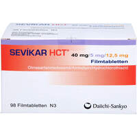SEVIKAR HCT 40 mg/5 mg/12.5 mg Filmtabletten, 98 st, Abacus Medicine A/S