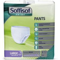 SOFFISOF PANTS AIR DRY PULL UP MAXI GR LARGE, 8 st, Leaper GmbH