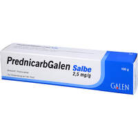 PrednicarbGalen 2.5 mg/g Salbe, 100 g, Galenpharma GmbH