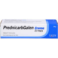 PrednicarbGalen 2.5 mg/g Creme, 30 g, Galenpharma GmbH