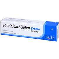 PrednicarbGalen 2.5 mg/g Creme, 50 g, Galenpharma GmbH