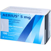 AERIUS 5 mg Filmtabletten, 100 st, Docpharm GmbH