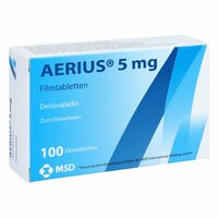 AERIUS 5 mg Filmtabletten, 100 st, Docpharm GmbH