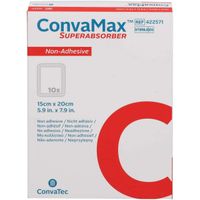 ConvaMax Superabsorber nicht adh&auml;siv 15x20 cm, 10 st, Convatec (Germany) GmbH