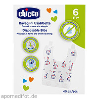 Einweg-Lätzchen Easy Meal CHICCO, 40 st, Habitum Pharma