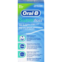ORAL B Superfloss Zahnseidefäden minze, 50 st, A-1 Dental Beyer+Hämmerich