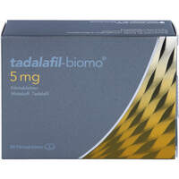 tadalafil-biomo 5 mg Filmtabletten, 84 st, Biomo Pharma GmbH