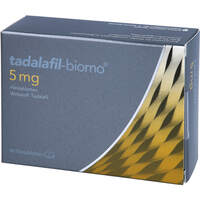 tadalafil-biomo 5 mg Filmtabletten, 84 st, Biomo Pharma GmbH