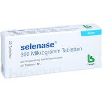 selenase 300 Mikrogramm Tabletten, 20 Stk., Biosyn Arzneimittel GmbH