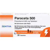 Paraceta 500, 20 st, Zentiva Pharma GmbH