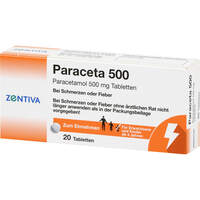 Paraceta 500, 20 st, Zentiva Pharma GmbH