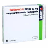 ESOMEPRAZOL BASICS 20 mg magensaftr. Hartkapseln, 15 Stk., Basics GmbH