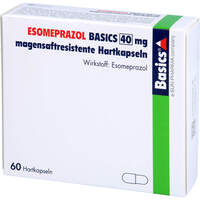 ESOMEPRAZOL BASICS 40 mg magensaftr. Hartkapseln, 60 st, Basics GmbH