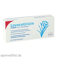 Levocetirizin STADA 5 mg Filmtabletten, 20 Stück, STADA Consumer Health Deutschland GmbH