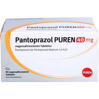 Pantoprazol PUREN 40 mg magensaftresist.Tabletten, 90 Stk., PUREN Pharma GmbH & Co. KG