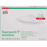 Suprasorb P sensitive PU-Schaum.border 15x20 cm, 10 st, Lohmann & Rauscher GmbH & Co. KG