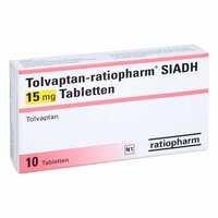 Tolvaptan-ratiopharm SIADH 15 mg Tabletten, 10 Stk., ratiopharm GmbH