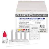 Cleartest Adenovirus RSV INFLUENZA A+B, 5 st, Diaprax GmbH