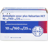 Amlodipin HEXAL plus Valsartan HCT 10mg/160mg/25mg, 98 st, HEXAL AG