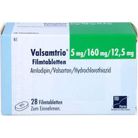 Valsamtrio 5mg/160mg/12.5mg Filmtabletten, 28 Stk., TAD Pharma GmbH
