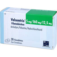 Valsamtrio 5mg/160mg/12.5mg Filmtabletten, 28 Stk., TAD Pharma GmbH