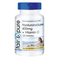 Hyalurons&auml;ure 400mg + Vitamin C, 120 st, Somatem GmbH