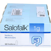 Salofalk 1 g Suppositorien, 90 st, Docpharm GmbH
