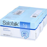Salofalk 1 g Suppositorien, 90 st, Docpharm GmbH