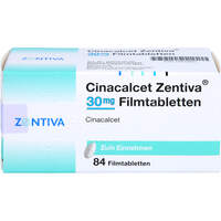 Cinacalcet Zentiva 30 mg Filmtabletten, 84 st, Zentiva Pharma GmbH