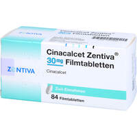 Cinacalcet Zentiva 30 mg Filmtabletten, 84 st, Zentiva Pharma GmbH