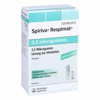 Spiriva Respimat 2.5 ug Lsg.z.Inh.wiederverwendbar, 1x4,0 ml, Eurimpharm Arzneimittel GmbH