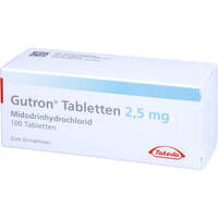 GUTRON Tabletten 2.5 mg, 100 st, 1 0 1 Carefarm GmbH