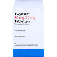 TWYNSTA 80 mg/10 mg Tabletten, 98 st, 1 0 1 Carefarm GmbH