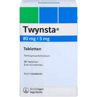 TWYNSTA 80 mg/5 mg Tabletten, 98 st, 1 0 1 Carefarm GmbH