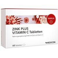 Zink Plus Vitamin C Tabletten, 60 Stk., Medicom Pharma GmbH