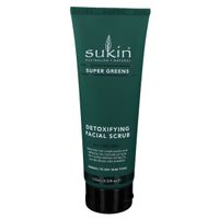 SUKIN Super Greens Detoxifying Facial Scrub, 125 ml, BWX Brands UK Ltd.