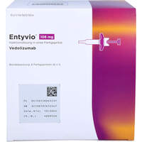 Entyvio 108 mg Injektionslösung i.e. Fertigspritze, 6 Stk., Takeda GmbH Entyvio 108 mg Injektionslösung i.e. Fertigspritze, 6 Stk., Takeda GmbH