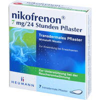 nikofrenon 7 mg/24 Stunden Pflaster, 7 Stk., Heumann Pharma GmbH & Co. Generica KG