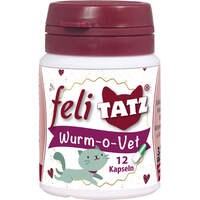 feliTATZ Wurm-o-Vet 12 Kapseln, 12 st, cdVet Naturprodukte GmbH