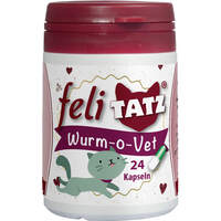 feliTATZ Wurm-o-Vet 24 Kapseln, 24 st, cdVet Naturprodukte GmbH