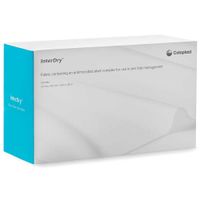 InterDry 25x91 cm Textilstoff mit Silber, 10 st, Coloplast GmbH