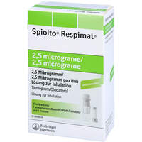 Spiolto Respimat 2.5 ug/2.5 ug Hub wiederverwend., 1x4,0 ml, Eurimpharm Arzneimittel GmbH