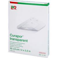 CURAPOR Wundverband steril transparent 8x10 cm, 5 st, 1001 Artikel Medical GmbH