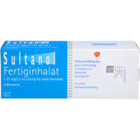 Sultanol Fertiginhalat 1.25mg/2.5ml Lö.f.e.Verneb., 40 st, GlaxoSmithKline GmbH & Co. KG