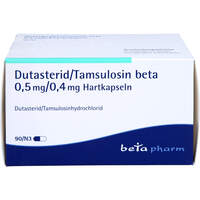 Dutasterid/Tamsulosin beta 0.5mg/0.4mg Hartkapseln, 90 Stk., betapharm Arzneimittel GmbH