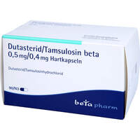 Dutasterid/Tamsulosin beta 0.5mg/0.4mg Hartkapseln, 90 Stk., betapharm Arzneimittel GmbH